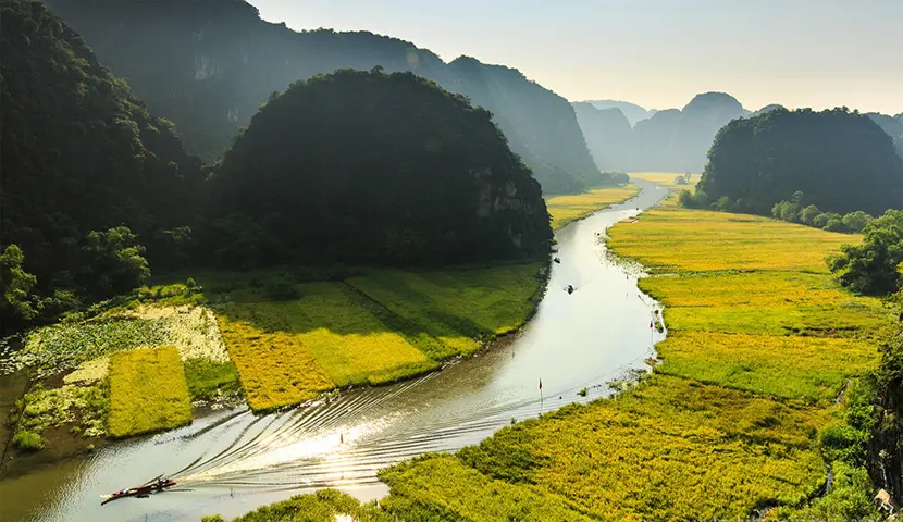 Il momento migliore per visitare e viaggiare a Ninh Binh
