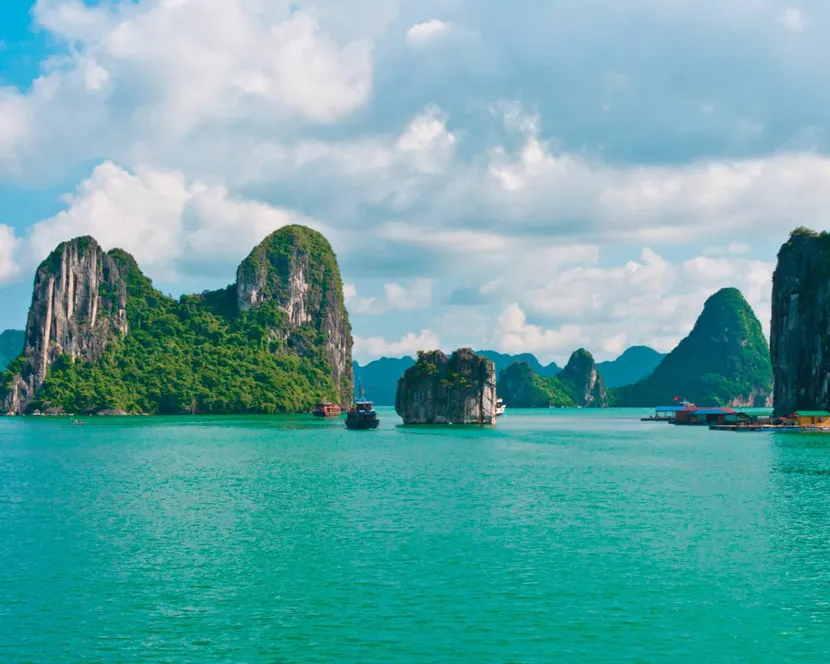 Halong Bucht private Kreuzfahrt