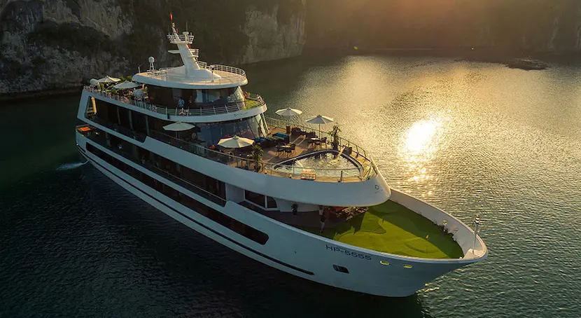 Stellar des Meeres, Kreuzfahrt in der Lan-Ha-Bucht